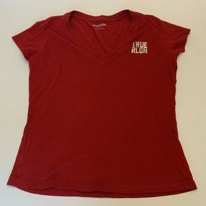 True Religion Red T Shirt Size Large